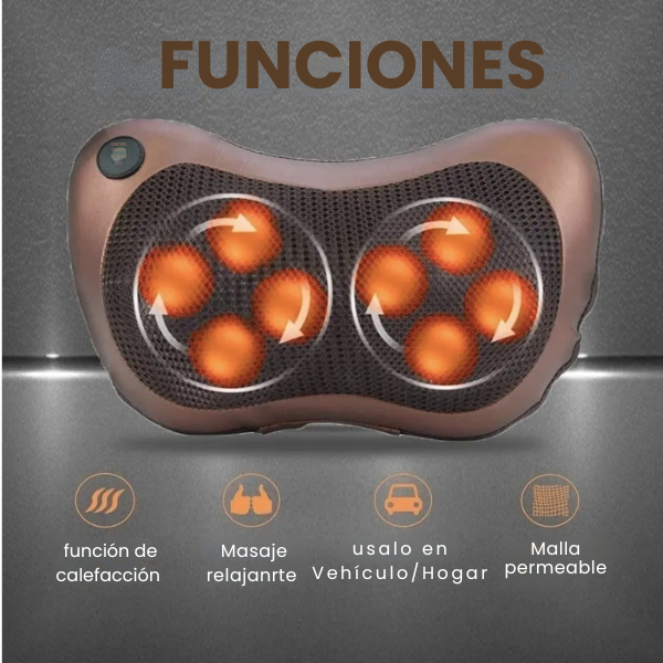 Masajeador eléctrico infrarrojo portátil
