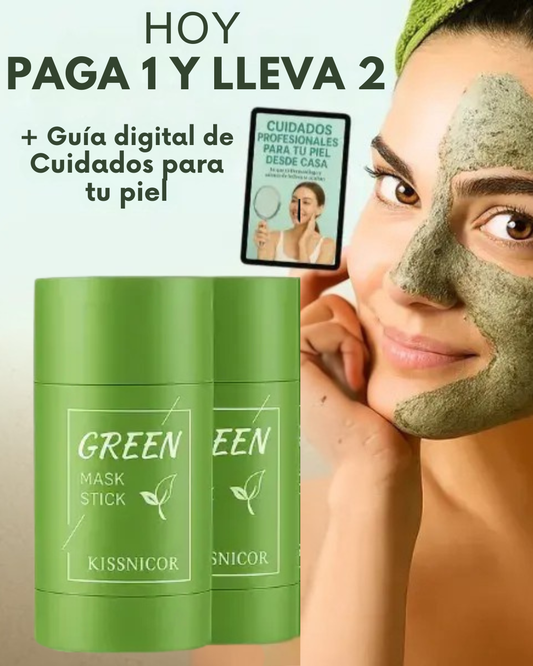 Promo limitada 🛒🎁 Green Mask Stick 🍃– Controla la grasa y disfruta de una piel más limpia👌